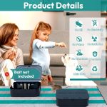 Rat Station Box with 1 Key, Complete Rodent Solution Keeps Rats Away, Pet & Child-Safe, Lock & Key Available, Reusable & Long-Lasting, Indoor & Outdoor, 6 Pack - Image 4