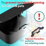 Rat Station Box with 1 Key, Complete Rodent Solution Keeps Rats Away, Pet & Child-Safe, Lock & Key Available, Reusable & Long-Lasting, Indoor & Outdoor, 6 Pack - Image 5