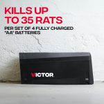 Victor Electronic Rat Trap 1-Pack, Indoor Humane Electric Rodent Killer - Image 2