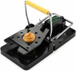 6 Pack Mouse Traps Indoor for Home, Reusable Snap Traps for Mice, Easy to Set, No Touch Design, Plastic Mouse Trap for Kitchen, Garage, House, Indoor & Outdoor Use - Image 5