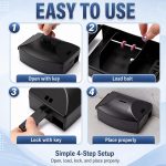 Qualirey 4 Pack Rat Station with Key - Image 4