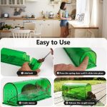 6 Pcs Humane Mouse Traps No Kill,Catch and Release Mouse Traps that Work,Live Mouse Trap Small Capture Cage,Reusable Mice Trap Catch for House & Outdoors - Image 3