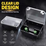 4 Pcs Rat Bait Station with Key 8.9 x 7 x 3.7 in Mouse Bait Traps - Image 6
