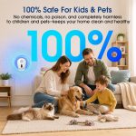 2026 Upgraded Ultrasonic Pest Repellent, for Rat, Mice, Rodent, Roach, Cockroach, Insect, Mosquito Electronic Plug in, 2 Pack - Image 4
