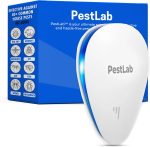 PestLab Ultrasonic Pest Repeller – Indoor Plug In Bug Repellent for Mice, Rodents, Rats, Roaches, Ants, Spiders, Mosquitoes & Bed Bugs – Electronic Pest Control Device with 300 Sq Ft Coverage – 1 Pack