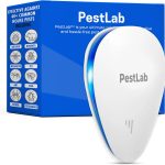 PestLab Ultrasonic Pest Repeller – Indoor Plug In Bug Repellent for Mice, Rodents, Rats, Roaches, Ants, Spiders, Mosquitoes & Bed Bugs – Electronic Pest Control Device with 300 Sq Ft Coverage – 1 Pack