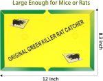 Ezoon 12 Pack Large Mouse Glue Traps with Enhanced Stickiness - Image 3