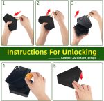 8 Pack Mouse Station with 8 Keys, Reusable Empty Box, Secure Locking Entry, Indoor Outdoor Use for Kitchen Garage Basement Patio - Image 3