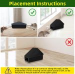 8 Pack Mouse Station with 8 Keys, Reusable Empty Box, Secure Locking Entry, Indoor Outdoor Use for Kitchen Garage Basement Patio - Image 4
