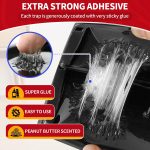LULUCATCH Mouse Traps, 12 Pack Sticky Mouse Traps Indoor for Home, Pre-Baited Non-Toxic Bulk Glue Traps for Rats, Mice, Roach, Lizards, Pet Safe for Home & Garage, Easy to Use - Image 3