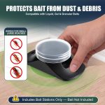 3 Pack Reusable Roach Trap Housing, Bait Not Included, Indoor - Image 4