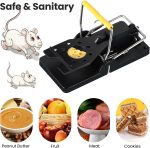 Qualirey 24 Pcs Mouse Traps Bulk Plastic Snap Rat Trap Reusable, Fast Kill - Image 4