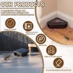 8 Pack Rat Station Box with Key 2 Large & 6 Triangle Bait Station - Image 5