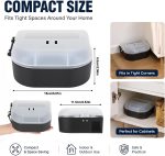 6 Pack Mouse Bait Station Tamper-Resistant Rodent Trap Box - Image 2