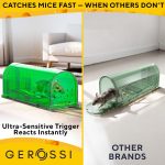 Humane Mouse Trap (2 Pack), Catch and Release Live Mouse Traps, Indoor - Image 3