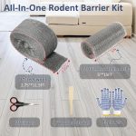 Steel Wool Mesh Mice Control, Mouse Rat Traps Fill Rodent Control for Holes - Image 3