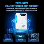 Lickoon 6 Packs Ultrasonic Pest Control Repeller, Electronic Plug in Indoor - Image 3