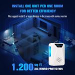Lickoon 6 Packs Ultrasonic Pest Control Repeller, Electronic Plug in Indoor - Image 6
