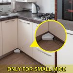 Qualirey 24 Pcs Triangle Mice Rat Bait Stations, 5x3 in, Gray - Image 4