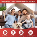 LULUCATCH Mouse Traps, 20 Pack Pre-Baited Sticky Mouse Traps Indoor for Home, Non-Toxic Bulk Sticky Pads, Glue Traps for Rats, Bugs, Spider, Mice, Cockroach, Pet Safe, Easy to Use - Image 4