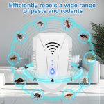 2026 Upgraded Ultrasonic Pest Repeller, Mouse Repellent Indoor Ultrasonic Plug in, Pest Control for Bugs Roaches Insects Mice Spiders Flies Cockroach Rodent Rat 6 Packs - Image 3