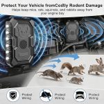 Battery Operated Ultrasonic Rodent Repellent for Car Engines,4 Pack - Image 5