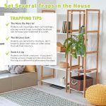 Pelrayt Glue Mouse Traps Indoor for Home, Rat Trap-12 Pack, Large Heavy Duty Glue Traps for Safe Home Pest Control. Pre-Scented, Non-Toxic Sticky Boards for Mice, Rats & More. Easy To Use - Image 4