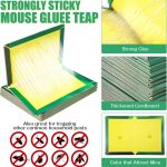 Qualirey 48 Pack Mouse Glue Traps Large Rat Sticky Pads for Rodents - Image 3