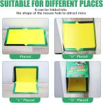 Qualirey 48 Pack Mouse Glue Traps Large Rat Sticky Pads for Rodents - Image 4