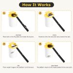 Bucket Mouse Trap,Upgrade Mouse Trap Bucket,Automatic Reset Flip and Slide Mouse Trap, 5 Gallon Bucket Mouse Trap Lid, Humane Rat Trap for Indoor Outdoor Use, Reusable Mouse Traps 3 Pack - Image 3
