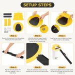 Bucket Mouse Trap,Upgrade Mouse Trap Bucket,Automatic Reset Flip and Slide Mouse Trap, 5 Gallon Bucket Mouse Trap Lid, Humane Rat Trap for Indoor Outdoor Use, Reusable Mouse Traps 3 Pack - Image 5
