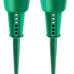 2 Pack Ant Traps Outdoor, Liquid Ant Bait Stations, Bait Not Included,Green