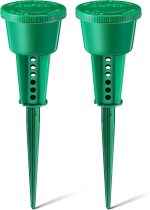 2 Pack Ant Traps Outdoor, Liquid Ant Bait Stations, Bait Not Included,Green
