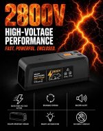 2 Pack Electric Rat Trap, 2800V Electronic Rodent Zapper with LED and Buzzer Alerts, Replaceable No-Touch Electrode Plate, Battery or USB Powered Mouse Trap for Home, Kitchen and Garage - Image 2