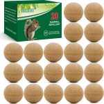 20 Balls Rodent Repellent,Squirrel Repellent,Mouse Repellent Indoor Outdoor