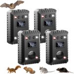 2026 Ultrasonic Car Rodent Repellent Battery Operated, 4-Pack