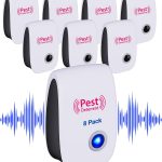 2026 Upgraded 8 Pack Ultrasonic Mouse Pest Control Repeller Plug in Indoor