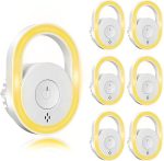 2026 Upgraded Ultrasonic Pest Repeller, 4-Modes Mouse Repellent, 6 Packs