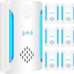 6 Packs Ultrasonic Pest & Insect Repeller, Upgraded Indoor Ultrasonic Repellent for Mosquitoes, Roaches, Flies, Mouse, Geckos, Spiders, Electronic Plug in Pest Control, 2 Mode Switching, White