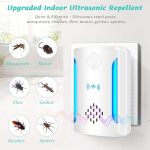 6 Packs Ultrasonic Pest & Insect Repeller, Upgraded Indoor Ultrasonic Repellent for Mosquitoes, Roaches, Flies, Mouse, Geckos, Spiders, Electronic Plug in Pest Control, 2 Mode Switching, White - Image 2