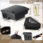 8 Pack Rat Station Box with Key 2 Large & 6 Triangle Bait Station - Image 2