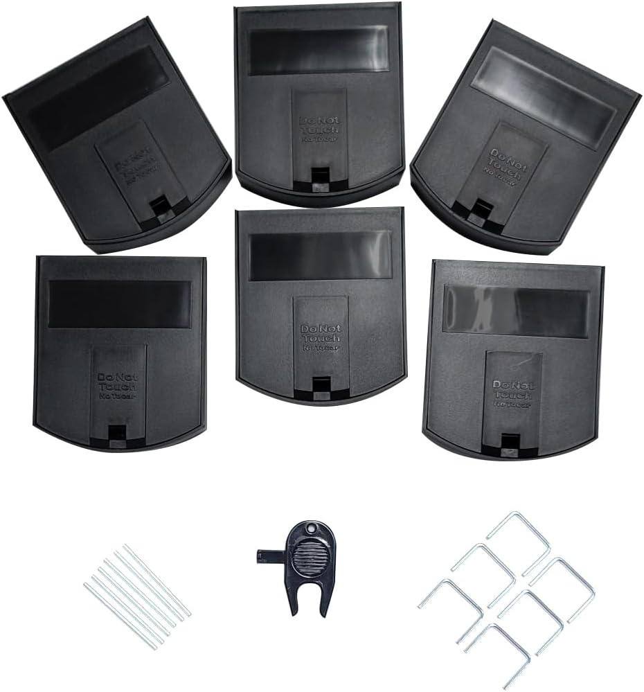 B&G Mouse Bait Station 6-Pack with Universal Key and Bait B&G Mouse Bait Station 6-Pack with Universal Key and Bait Rods - Image 1