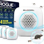 Bell+Howell 4 Pk Ultrasonic Pest Repeller Indoor, Mice Repellent Indoor Home Kit, DIY Pest Control at Home, Plug in Spider Repellent, Rodent Repellent, Bug, Insect & More, Family and Pet Safe