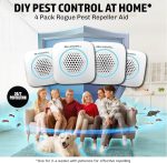 Bell+Howell 4 Pk Ultrasonic Pest Repeller Indoor, Mice Repellent Indoor Home Kit, DIY Pest Control at Home, Plug in Spider Repellent, Rodent Repellent, Bug, Insect & More, Family and Pet Safe - Image 2