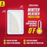 Catchmaster-6 Freeze Resistant Mouse & Insect Glue Traps, Indoor for Home, Pest Control Adhesive Tray, Catch Bugs, Crickets, Spiders, Rats, Pet Safe Glue Boards for Cold Weather, House, Shed & Garage - Image 2