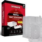 Catchmaster Defiant Reusable Ant Traps Indoor Refill (16 Pack), Bait NOT Included – Bait Stations that Hold Liquid Ant Killer – Stackable, No Mess, Discreet Bait Stations for Pest Control