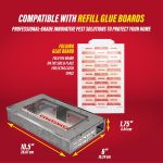 Catchmaster Multi-Catch Mouse Trap 3pk, Live Catch Metal Mouse Trap Box - Image 2