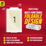 Catchmaster Super Glue Traps 30pk, Extra Strength Sticky Mouse & Rat Traps - Image 2
