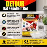 Detour Rat Repellent Gel Trays - Capsaicin Formula, 2 Ready-to-Use Trays - Image 2