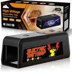 Electric Rat & Mouse Traps for Home (1, Black Orange)